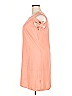 Attention 100% Polyester Solid Orange Casual Dress Size XXL - photo 5