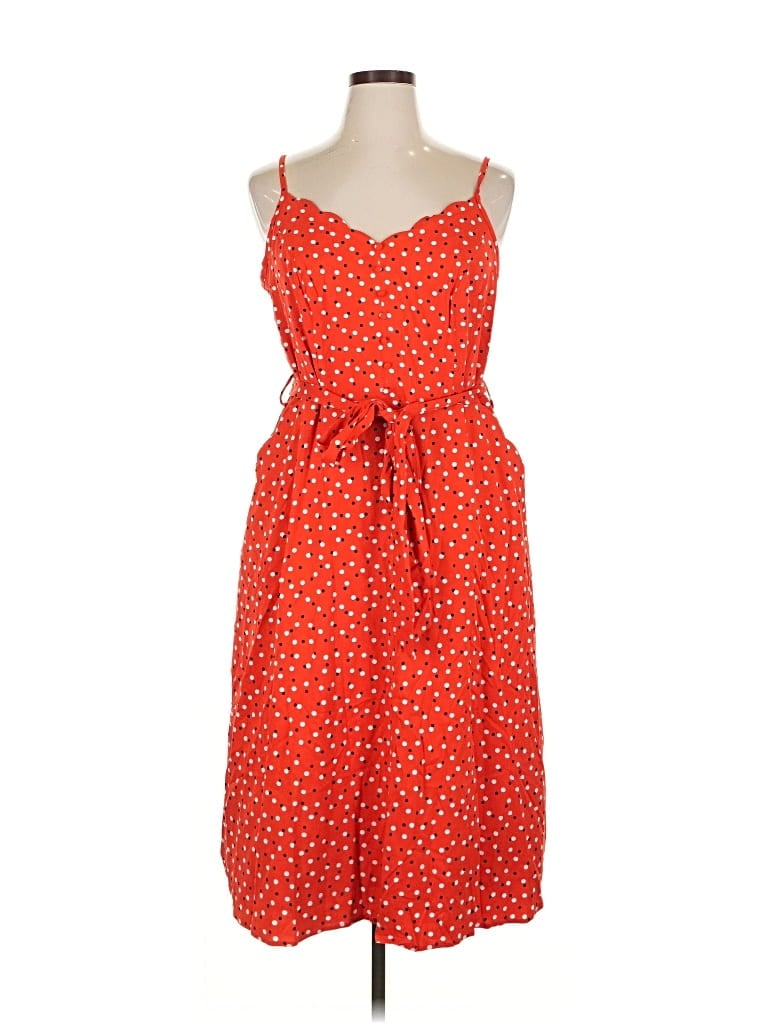 Pre-owned 41hawthorn Casual Dress In Red