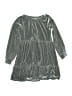 Threads 4 Thought Metallic Silver Gray Dress Size 14 - photo 1