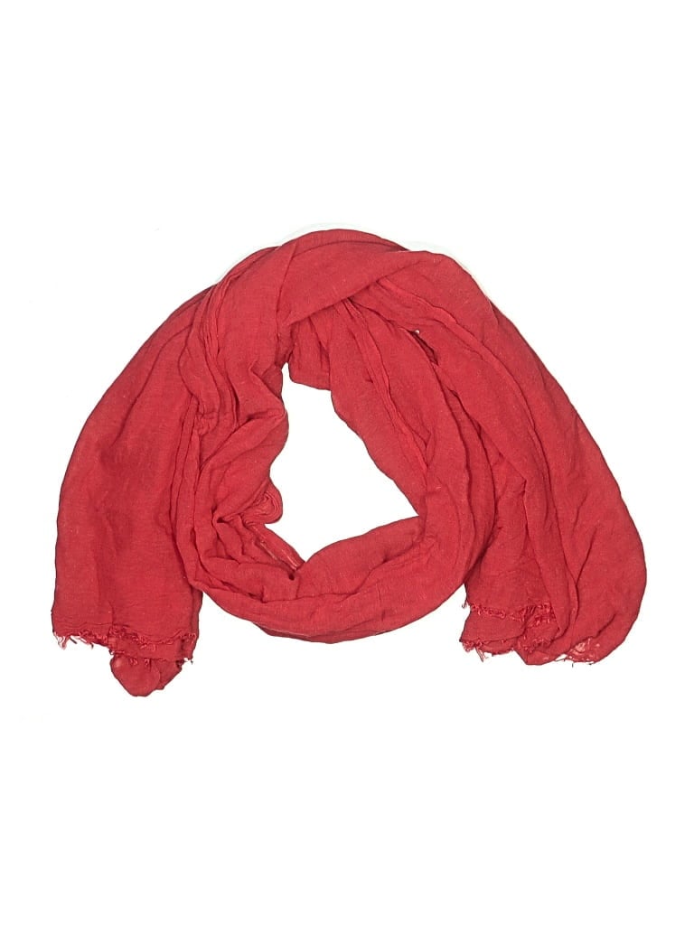 UNBRANDED Pre-owned Scarf In Red