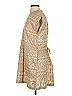 Splendid Print Tan Casual Dress Size S - photo 5