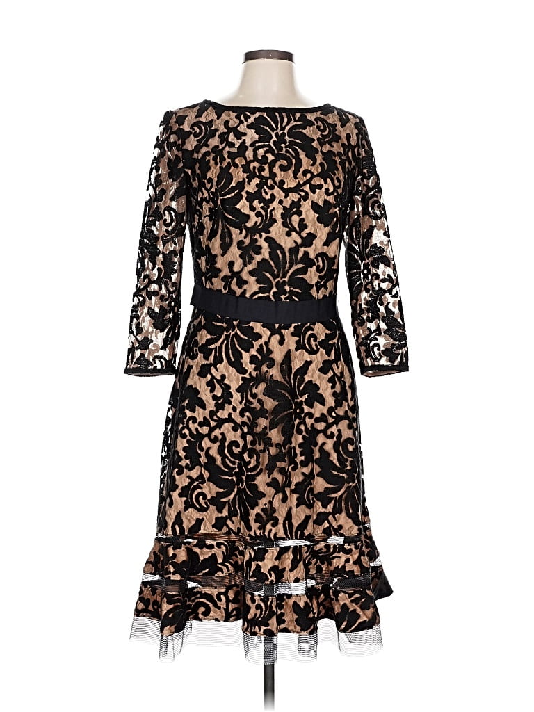 Pre-owned Tadashi Shoji Cocktail Dress In Black