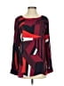 Ann Taylor LOFT 100% Polyester Red Long Sleeve Blouse Size S - photo 1