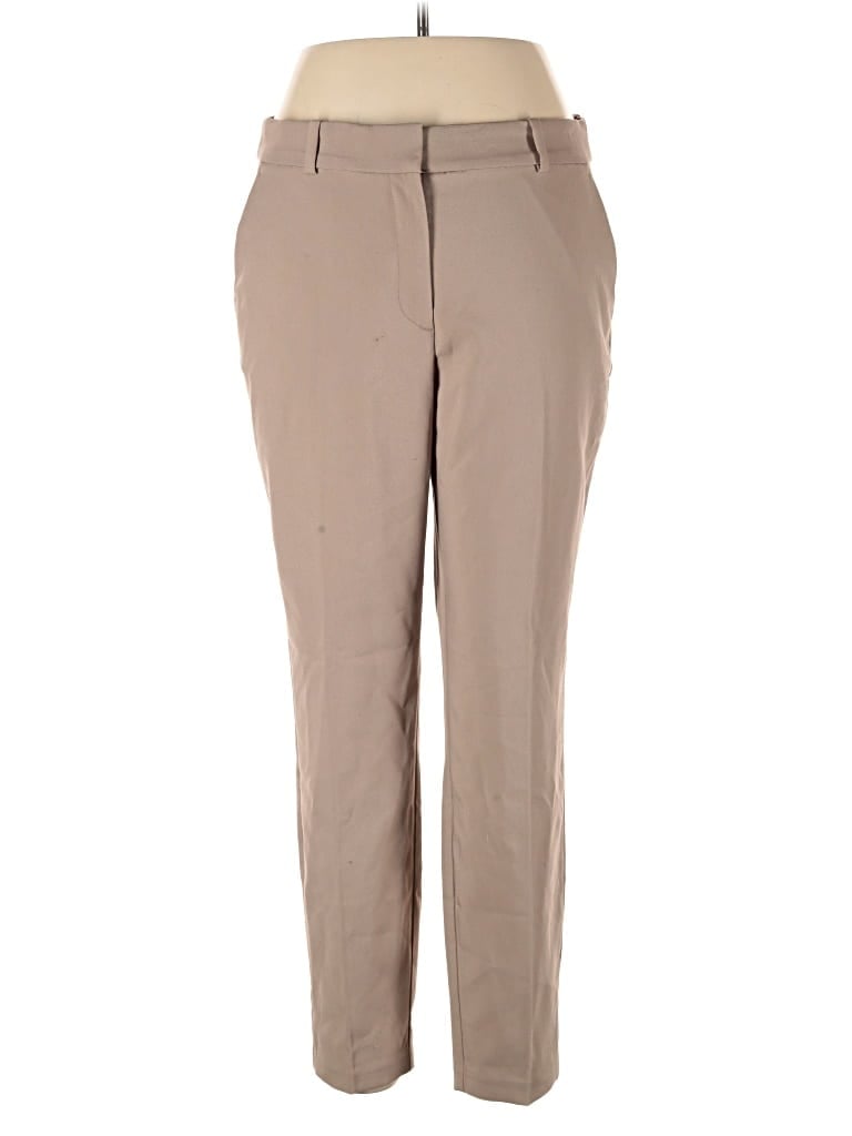 Pre-owned H&m Dress Pants In Brown