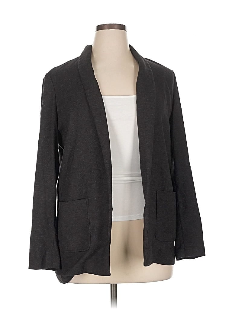 Pre-owned Assorted Brands Cardigan Sweater In Gray