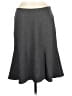 Max Edition Chevron-herringbone Gray Casual Skirt Size 8 - photo 1