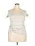 Assorted Brands Gray Short Sleeve Top Size 18 - photo 1