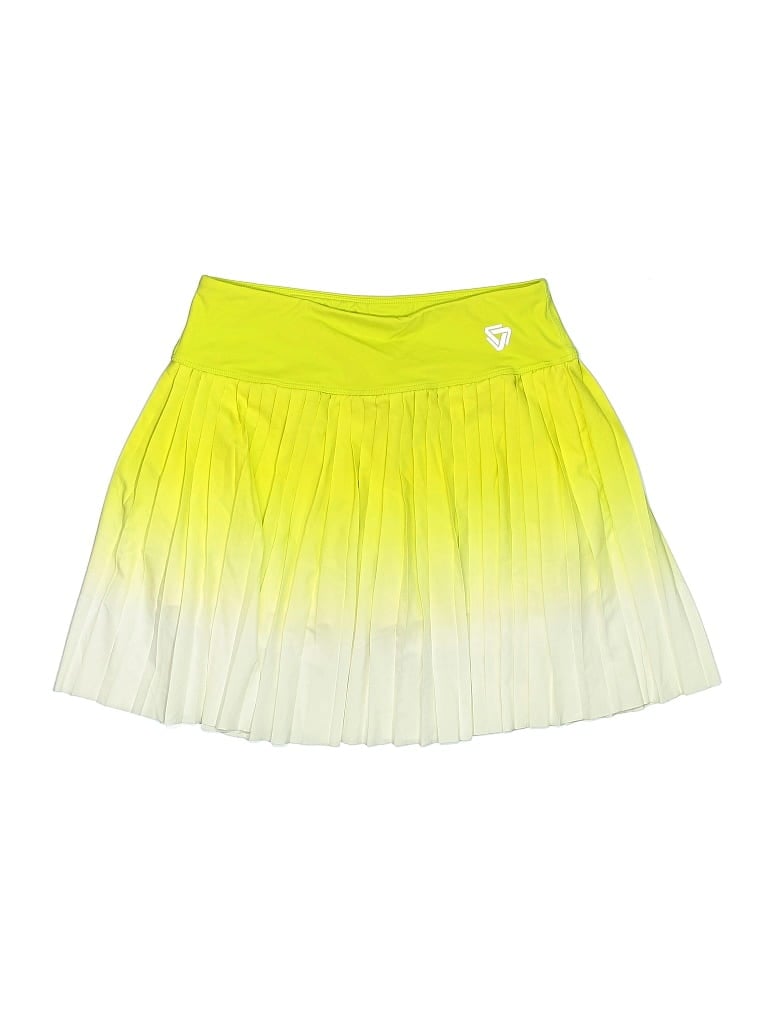 Pre-owned Assorted Brands Active Skort In Yellow