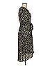 Max Studio 100% Polyester Animal Print Black Casual Dress Size XS (estimated) - photo 4