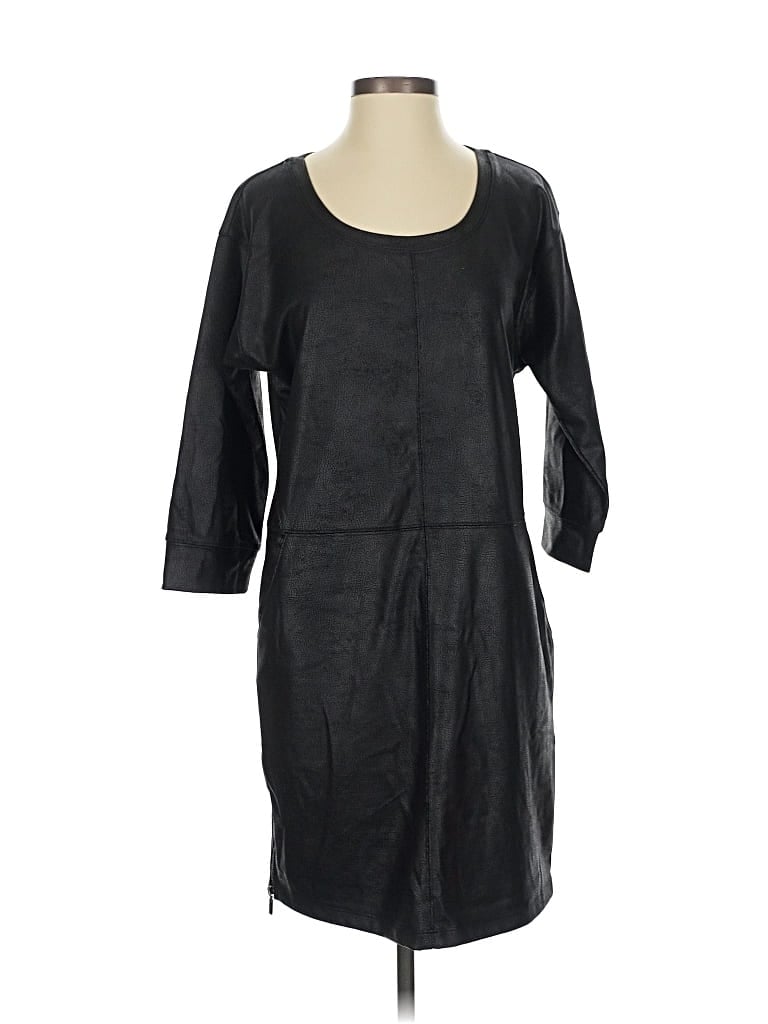 Pre-owned Gabrielle Union New York And Company Casual Dress In Black