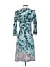 BCBGMAXAZRIA Paisley Teal Cocktail Dress Size XS - photo 2