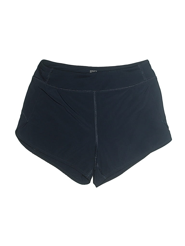 Pre-owned Athleta Girl Kids' Athletic Shorts In Blue