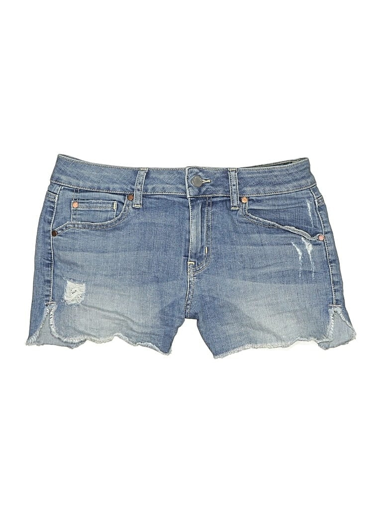 Pre-owned Level 99 Denim Shorts In Blue