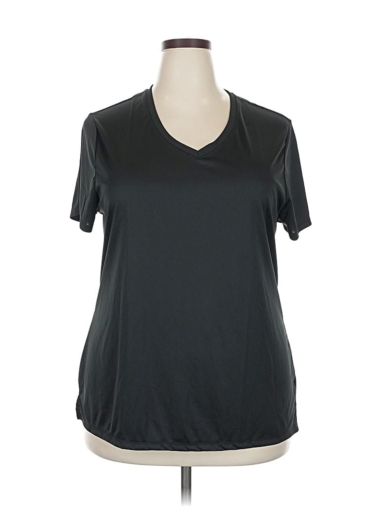 Pre-owned Just My Size Active T-shirt In Black