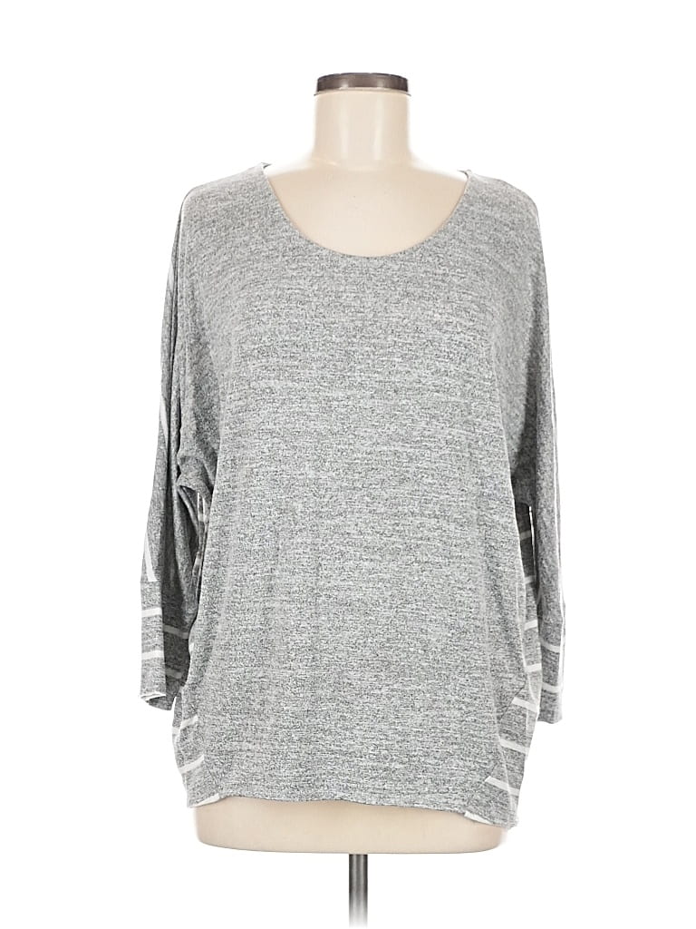 MARKET & SPRUCE Pre-owned Pullover Sweater In Gray