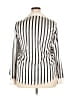 Unbranded 100% Polyester Stripes Ivory Long Sleeve Blouse Size 2X - photo 2