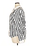 Unbranded 100% Polyester Stripes Ivory Long Sleeve Blouse Size 2X - photo 5