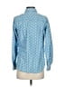 Madewell 100% Cotton Polka Dots Blue Long Sleeve Button-Down Shirt Size XS - photo 2