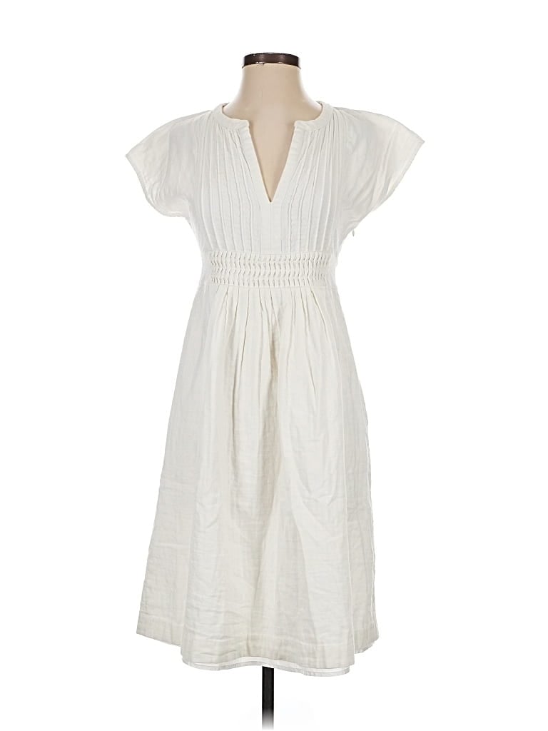 Pre-owned Tocca Casual Dress In White
