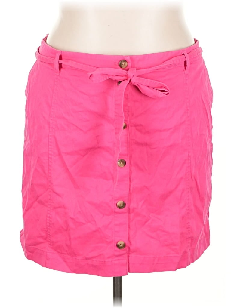 Pre-owned J.crew Factory Store Casual Skirt In Pink