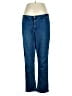 Ashley Stewart Solid Blue Jeans Size 16w - photo 1