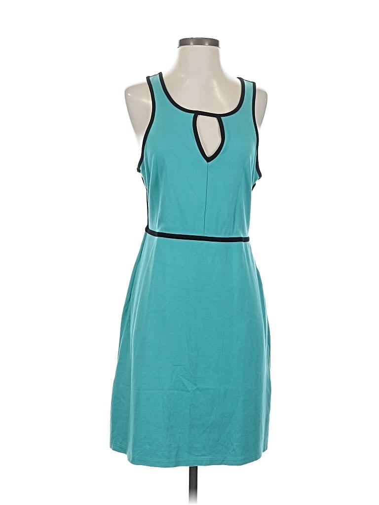 Pre-owned Nicole By Nicole Miller Cocktail Dress In Blue