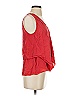 Theory Red Sleeveless Blouse Size S - photo 4
