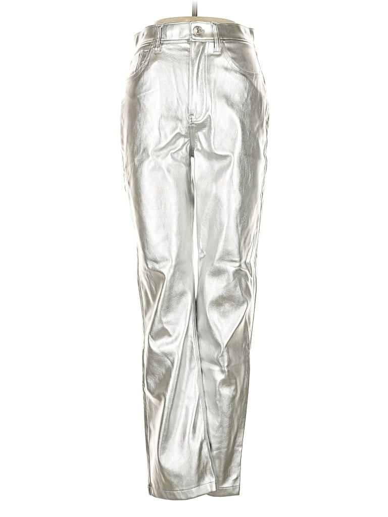 ABERCROMBIE & FITCH Pre-owned Casual Pants In Silver