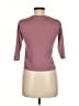 Eighty Eight Burgundy 3/4 Sleeve Top Size 8 - photo 2