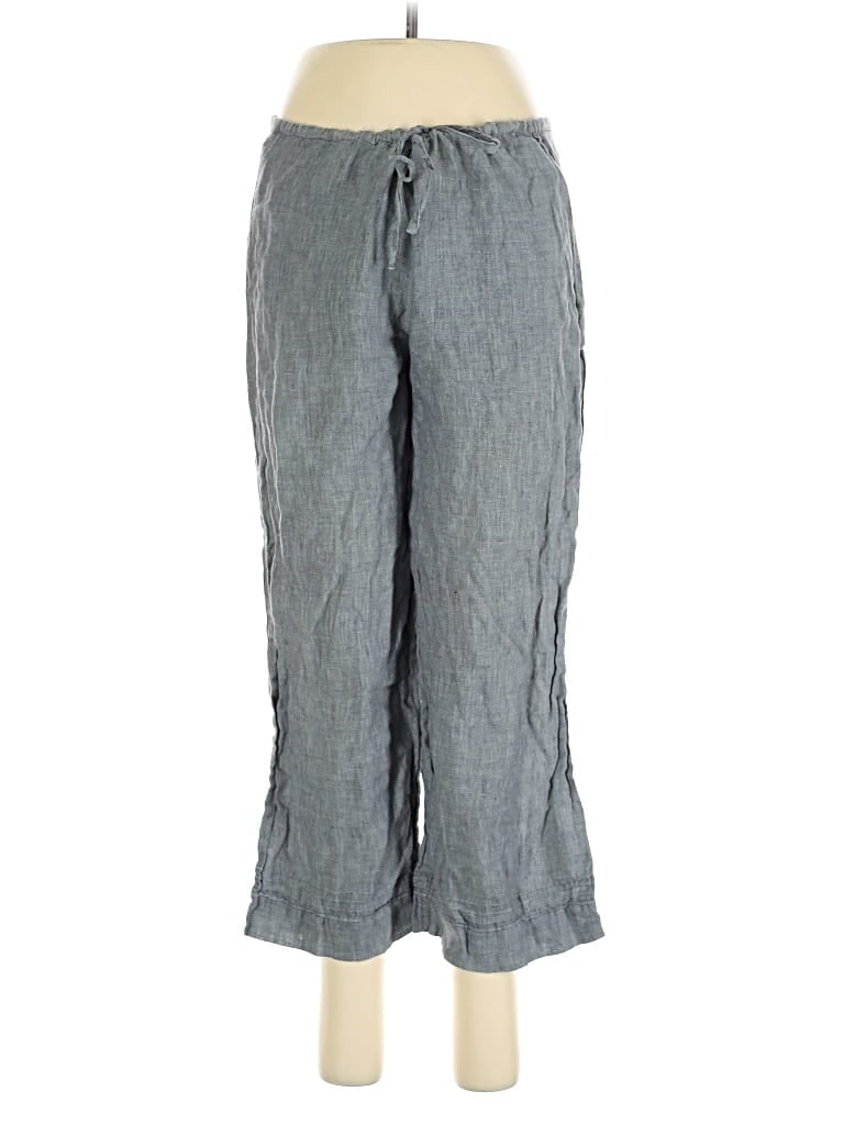 Pre-owned Eileen Fisher Casual Pants In Gray