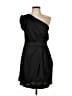 BCBGeneration 100% Polyester Solid Black Cocktail Dress Size 10 - photo 1