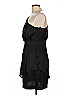 BCBGeneration 100% Polyester Solid Black Cocktail Dress Size 10 - photo 5