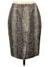 Isda & Co Paisley Gray Formal Skirt Size 2 - photo 2
