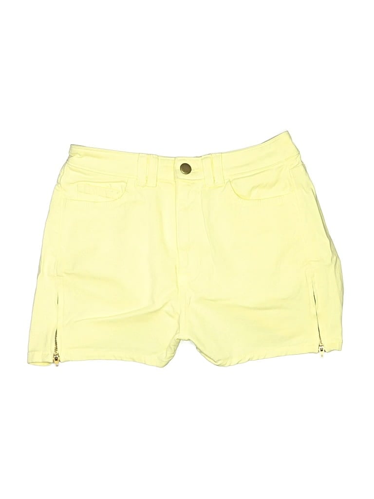 Pre-owned American Apparel Shorts In Yellow