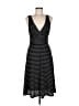 Ella Moss Stripes Black Casual Dress Size M - photo 1