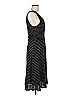 Ella Moss Stripes Black Casual Dress Size M - photo 4