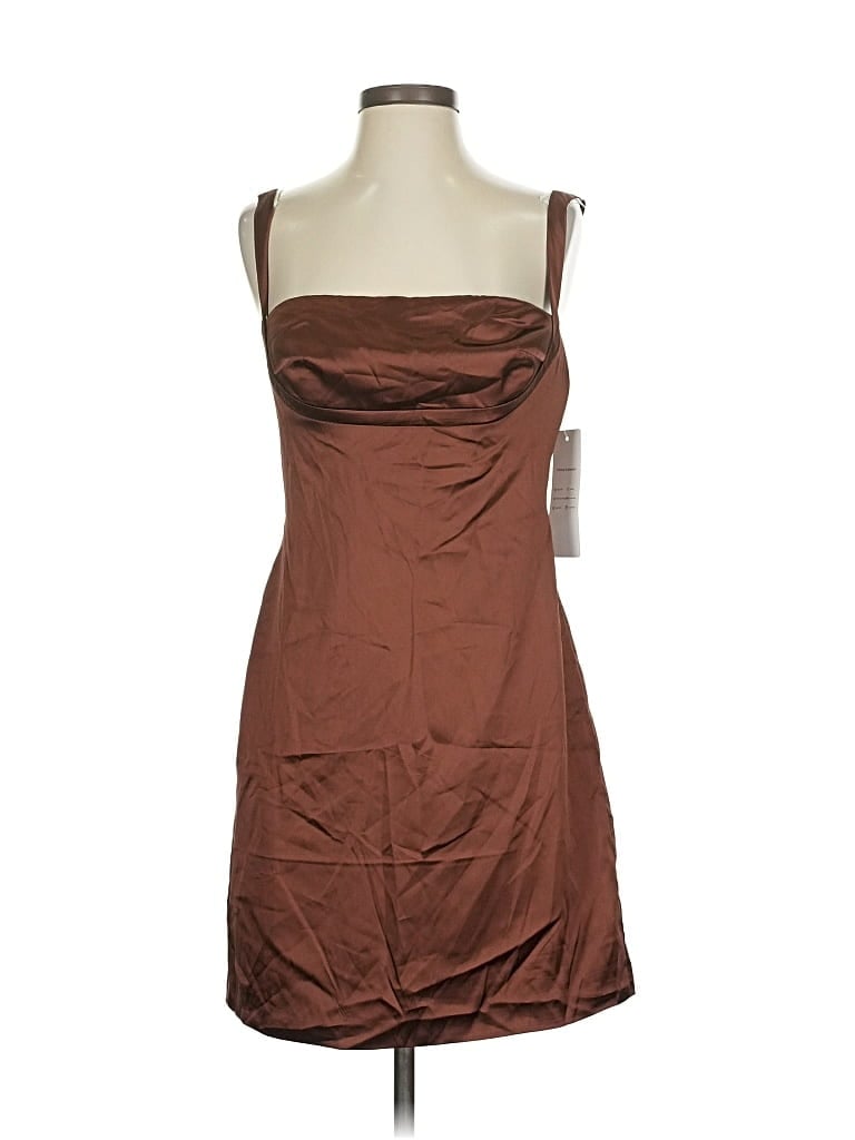 Wear Your Love Cocktail Dress In Brown