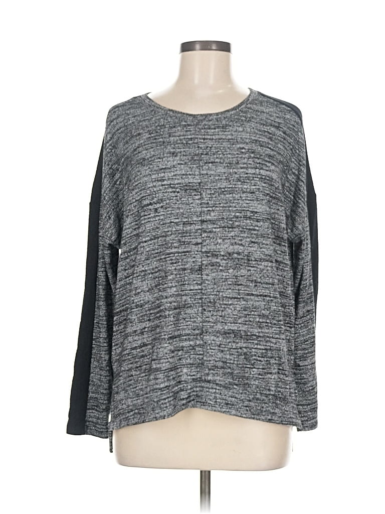Pre-owned Velvet By Graham & Spencer Pullover Sweater In Gray