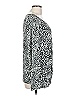 Robert Rodriguez 100% Polyester Silver Long Sleeve Blouse Size L - photo 4