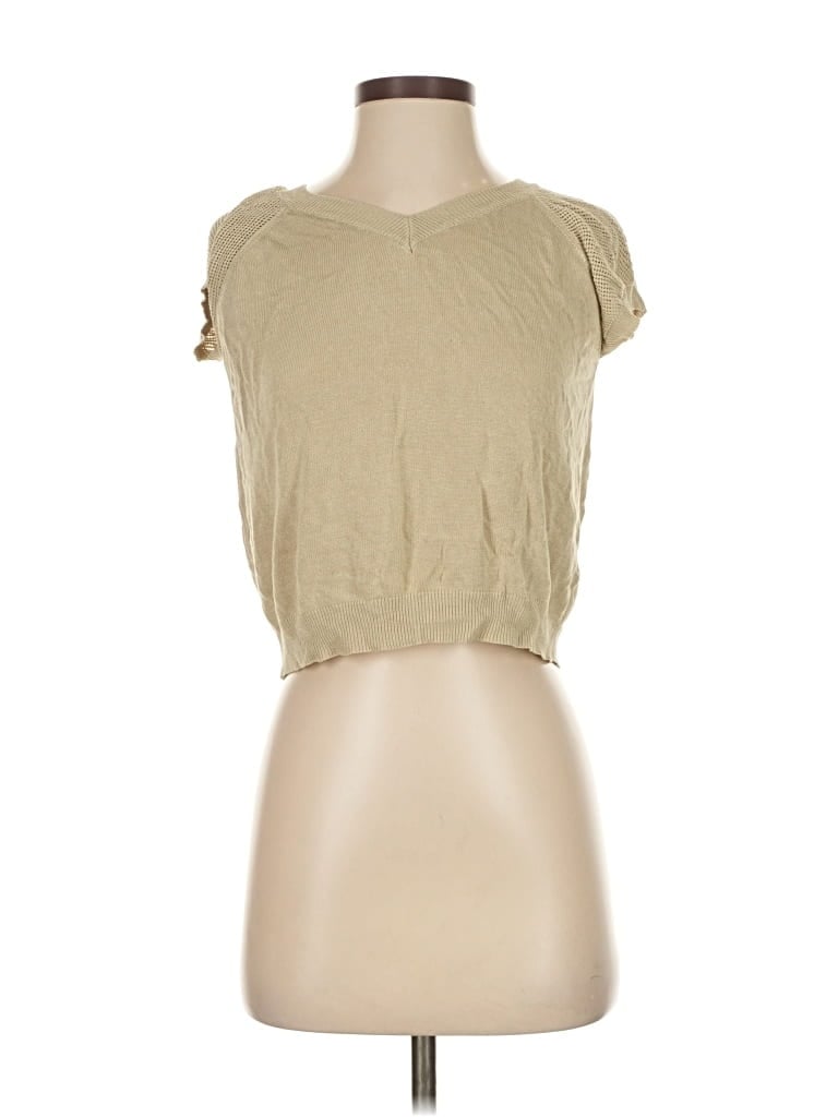 Pre-owned Unbranded Cardigan Sweater In Brown