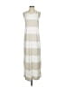 Splendid Stripes Ivory Casual Dress Size XS - photo 1