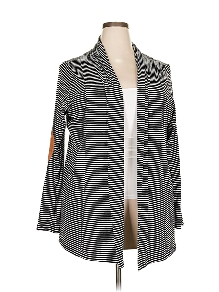 HONEY PUNCH Pre-owned Cardigan Sweater In Gray