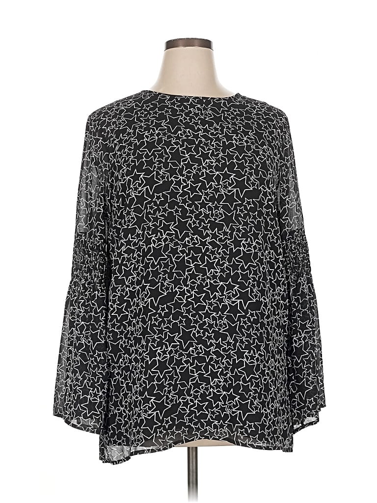 MICHAEL MICHAEL KORS Pre-owned Long Sleeve Blouse In Black