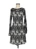 Kokoon Graphic Gray Casual Dress Size M - photo 1