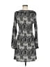 Kokoon Graphic Gray Casual Dress Size M - photo 2