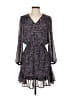 Evereve 100% Polyester Paisley Purple Casual Dress Size XS - photo 1