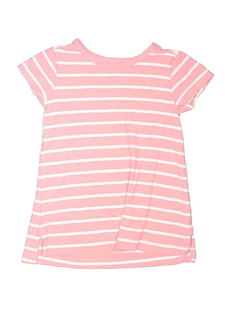 Pre-owned Primary Clothing Kids' Short Sleeve T-shirt In Pink