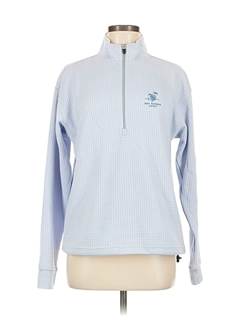 STRAIGHT DOWN Pre-owned Pullover Sweater In Blue