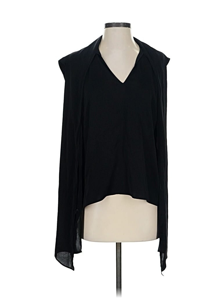 Pre-owned Banana Republic Factory Store Sleeveless Blouse In Black