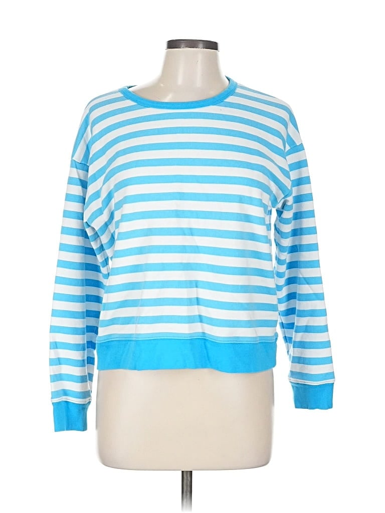 Pre-owned Draper James Pullover Sweater In Blue